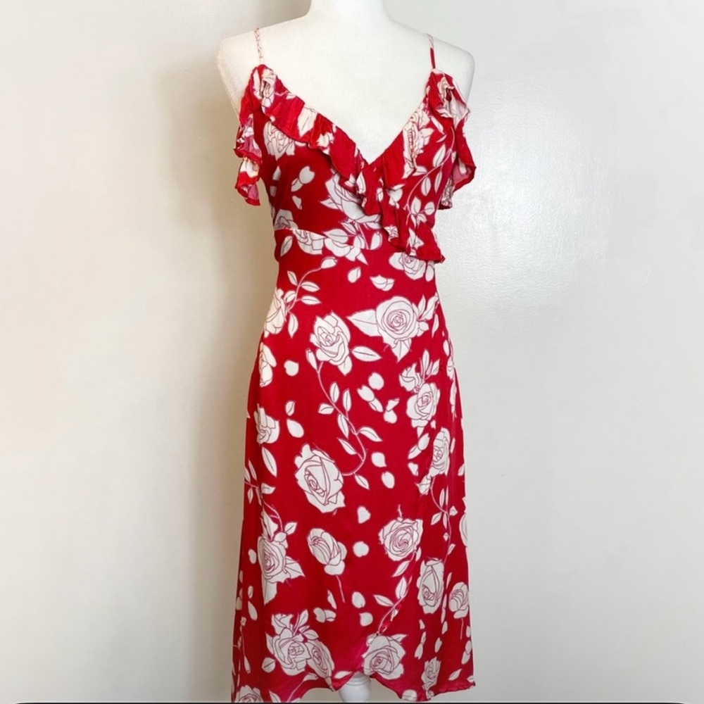 MINKPINK Disney Beauty & The Beast Wrap Dress